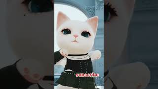 Cat dance on Aji ghanta song music shortsvideo viralshort anime hiphop [upl. by Lipcombe]