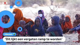 Extreme honger door droogte in Oost Afrika [upl. by Leira]