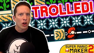 POTATOCHAN  MARIO MAKER 2  AMAZING TROLL LEVEL [upl. by Surazal519]