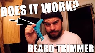 Beard Trimmer Shaping Tool Gone Wrong  Uh oh [upl. by Ultun]