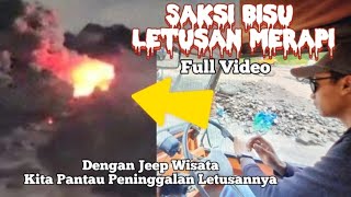 PANTAU PENINGGALAN SISA LETUSAN GUNUNG MERAPI wisatajeep merapijogja wisatakaliurang [upl. by Wertz]