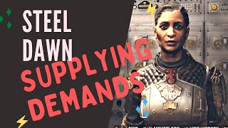 Fallout 76  Steel Dawn quotSupplying Demandsquot Walkthrough [upl. by Gunner]