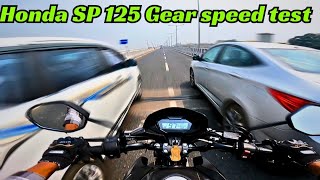 Honda SP 125 2024 model pre gear top speed 🚄 [upl. by Frederick561]