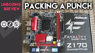 ASRock Fatal1ty Z170 Gaming ITX Preview amp Unboxing [upl. by Arodoeht]