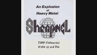 Shrapnel  rehearsal 1980  Wake up amp Die [upl. by Fitts678]