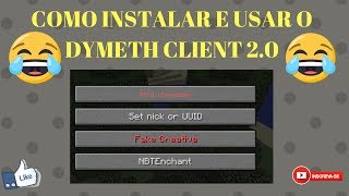 COMO INSTALAR E USAR O DYMETH CLIENT 20 DREIMITO [upl. by Lessirg]