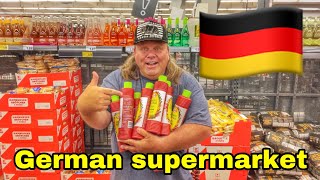 Exploring German Supermarket compare to American Grocery store [upl. by Rodablas]