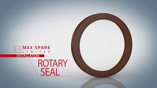 How to install Rotary Seals  Max Spare Limited [upl. by Toomin]