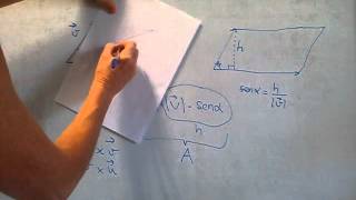 MATEMÁTICAS 2º BACHILLERATO  GEOMETRÍA Cálculo del producto vectorial de dos vectores [upl. by Tat]