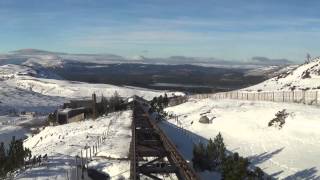 Skiing on Cairngorm Mountain Aviemore [upl. by Euqnimod]