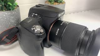 Sony a390 [upl. by Arfihs]