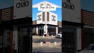 Fogo De Chao Brazilian Steakhouse food foodie cooking brazil steakhouse [upl. by Neeuq]