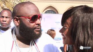 Rick Ross Called Officer Ricky During Red Carpet Interview At BET Awards 2011 [upl. by Orsay]