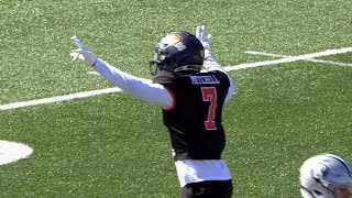 New Philadelphia Eagles CB Quinyon Mitchell Highlights  Senior Bowl  CB Toledo Rockets [upl. by Arundell]