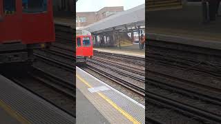 Rail adhesion d stock going through Wembley park [upl. by Eciened265]