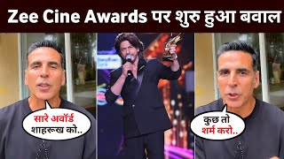 Shahrukh Khan shines at Zee Cine Awards 2024gets Best Actor Award  shah rukh khan award show dance [upl. by Yennek271]