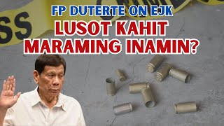 FP DUTERTE LUSOT KAHIT MARAMING INAMIN [upl. by Nirok]