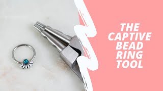 How to use a Captive Bead Ring Tool to Open a CBR [upl. by Kinney143]