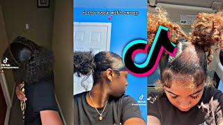 natural hairstyles black tiktok [upl. by Melamie]