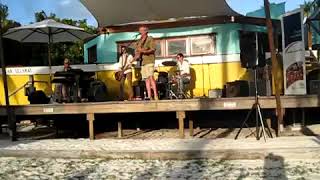 ross hannaford amp reggae rock  live jam at big barge arts ctr cocos keeling isl wa australia2010 [upl. by Sedda734]