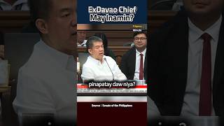 EXDAVAO CHIEF MAY INAMIN EJK WarOnDrugs Duterte [upl. by Ihp]