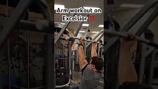 Arm Workout on Excelsior Preworkout‼️ [upl. by Notyep210]