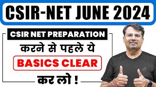 CSIR NET June 2024  CSIR NET Preparation शुरू करने से पहले ये Basics Clear कर लो   By GP Sir [upl. by Bud706]