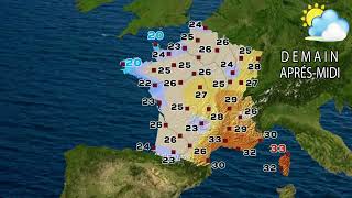 prévision météo France du Lundi 22 au Dimanche 28 Juillet 2024 [upl. by Castro]