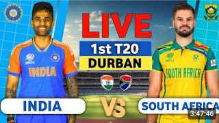 1st T20 India Vs South Africa Live  India Vs Africa T20 Match Live  India Tour Of Africa 2024 [upl. by Jethro]