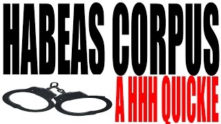 Habeas Corpus Explained in One Minute [upl. by Rosalia]