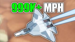 Creating the FASTEST plane in Roblox [upl. by Ellertal]