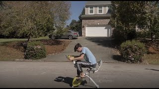 When you use your Exercise Bike in your neighborhood [upl. by Nyrrad]