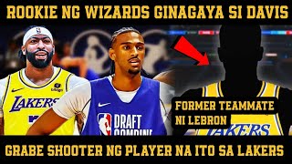 FORMER TEAMMATE LANG PALA NI LEBRON ANG INIINTAY MAG SIGN SA LAKERS SOLID ALEX SARR IDOL SI DAVIS [upl. by Browning]