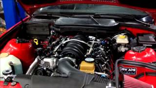 Hellrot Red BMW M3 LS2 Engine with 6 speed transmission [upl. by Pacien]