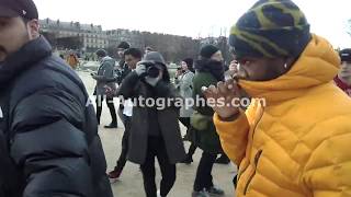 Frank Ocean refuses to sign autographs in Paris [upl. by Doscher]