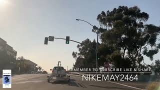 DRIVING EL CAJON BLVDTO 100 SEAFOOD GRILL amp BUFFET SDCAmp4 [upl. by Ahsekram433]