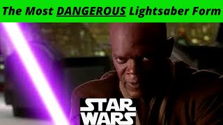 Why Mace Windu Used Vaapad  Star Wars Explained [upl. by Naghem]