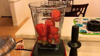 Vitamix Venturist  Tomato Soup [upl. by Noryak]