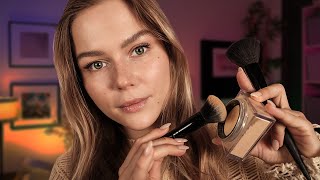 ASMR Doing Your Makeup  Soft Spoken Personal Attention [upl. by Bean]