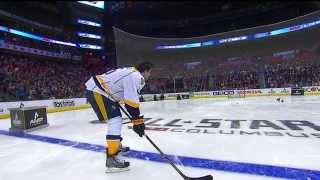 Gotta See It Weber wins hardest shot almost breaks record [upl. by Akimad]