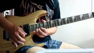 Born of Osiris  Recreate  solo guitar cover [upl. by Adna]