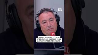 Gérard Depardieu  quotJai dû intervenir sur un film une figurante était en pleursquot [upl. by Iuqcaj]