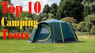 Top 10 Best Camping Tents for 2023  Unbeatable Quality and Comfort [upl. by Nylrahc290]