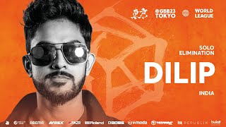 Dilip 🇮🇳  GRAND BEATBOX BATTLE 2023 WORLD LEAGUE  Solo Elimination [upl. by Ecirpak]