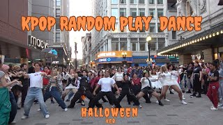 KPOP IN PUBLIC KPOP RANDOM DANCE PLAY HALLOWEEN 2023  BOSTON [upl. by Haraf197]