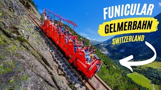 POV Gelmerbahn Switzerland  the mountain roller coaster [upl. by Zednanreh]