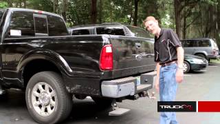 Amp Research BedStep Review  Truck Bed Step  AutoCustomscom [upl. by Bartholomeo]