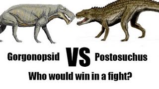 Postosuchus vs Gorgonopsid  Who would win in a fight [upl. by Arayk]