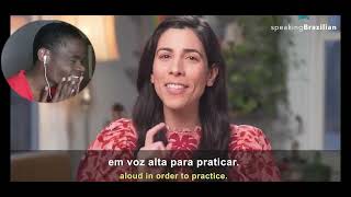 ESTOU APRENDENDO PORTUGUÊS BR  PERDI A PACIÊNCIA COM A PROFESSORA [upl. by Miarhpe775]