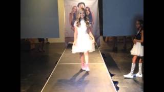 Peyton Heitz parading on Miss Behave Girls Fashion Show 2014 [upl. by Tyne352]